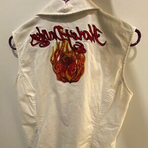 Authentic Harley Davidson Zippered Top